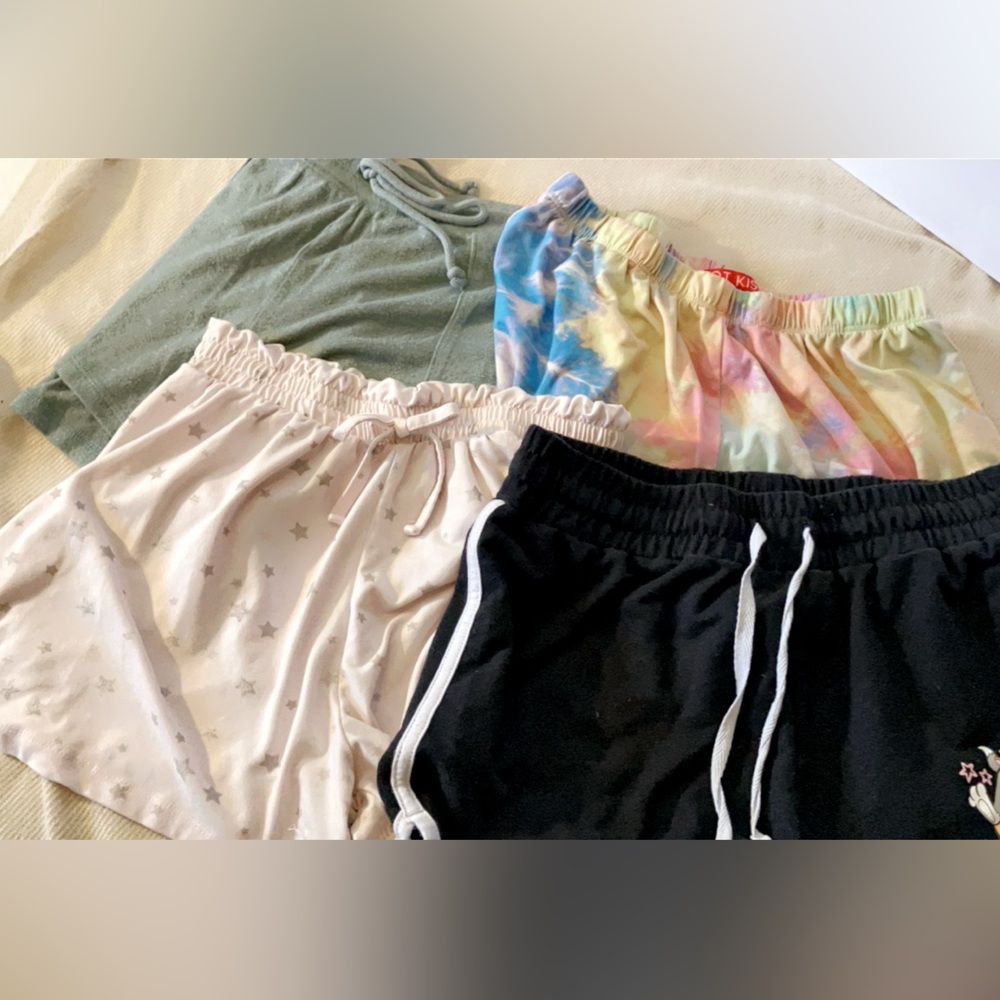 4 pair, comfy shorts